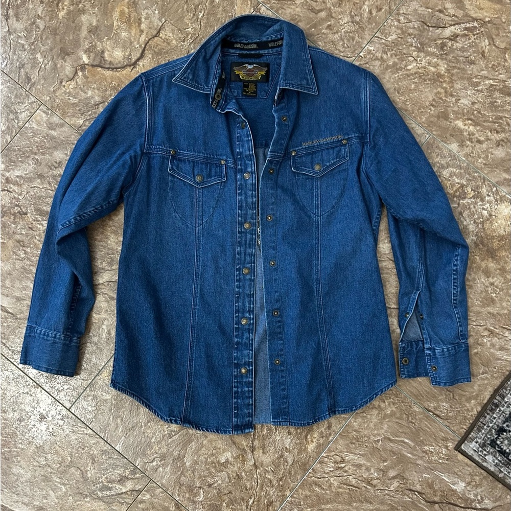 Harley Davidson Denim Shirt